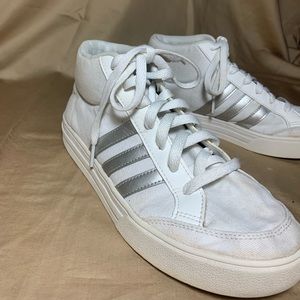 Adidas high top canvas Size: 7.5